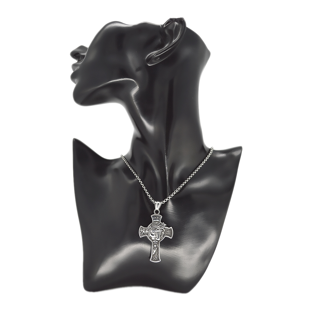 Pistol Shape Zircon Iced Out Pendant Hip Hop Rap Jewelry